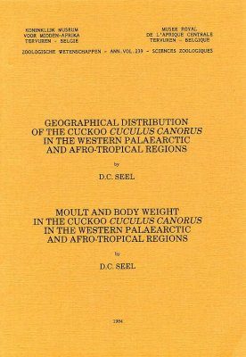 Geographical Distribution of the Cuckoo Cuculus Canorus in the Western Palaearctic and Afro-Tropical Regions