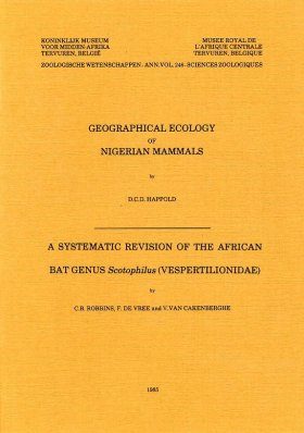 Geographical Ecology of Nigerian Mammals (II)/A Systematic