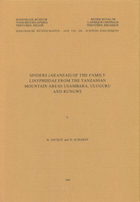 Spiders (Araneae) of the Family Linyphiidae From the Tanzanian Mountain Areas Usambara, Uluguru and Rungwe