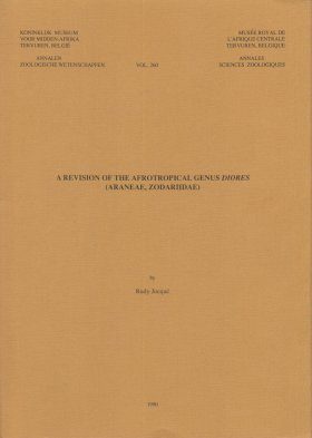 A Revision of the Afrotropical Genus Diores (Araneae, Zodariidae)