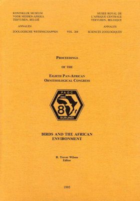 Proceedings of the Eighth Pan-African Ornithological Congress
