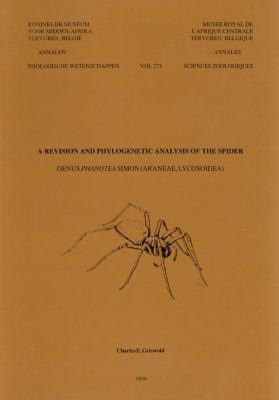 A Revision and Phylogenetic Analysis of the Spider Genus Phanotea Simon (Araneae, Lycosoidea)