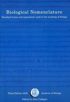 Biological Nomenclature