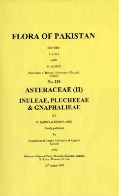 Flora of Pakistan, Volume 210: Asteraceae (II) Inuleae, Plucheeae & Gnaphalieae