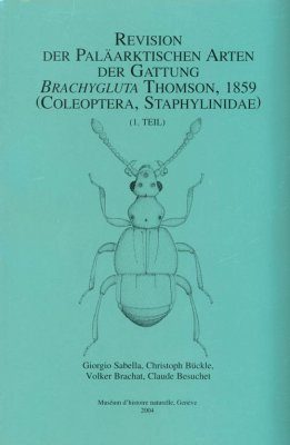 Revision der Paläarktischen Arten der Gattung Brachygluta Thomson, 1859