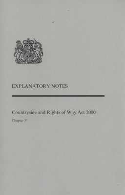 Countryside and Rights of Way Act 2000