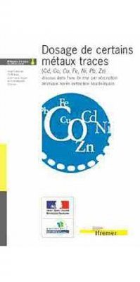 Dosage de Certains Metaux Traces (Cd, Co, Cu, Fe, Ni, Pb, Zn)