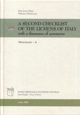 A Second Checklist of the Lichens of Italy