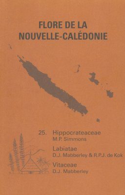 Flore de la Nouvelle-Calédonie et Dépendances, Volume 25: Hippocrateaceae, Labiatae, Vitaceae