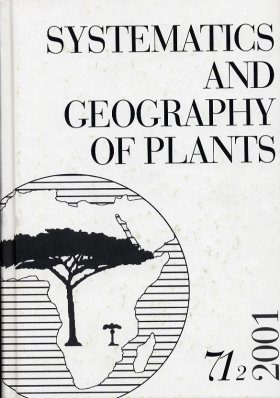 Systematics and Geography of Plants Volume 71 (2)