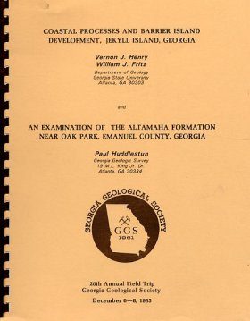 Coastal Processes and Barrier Island Development, Jekyll Island, Georgia