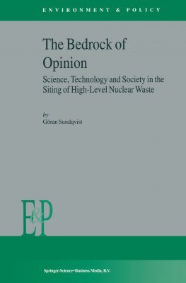 The Bedrock of Opinion: Science, Technology and Society in the Siting of