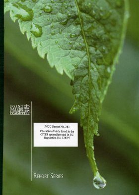 Checklist of Birds Listed in the CITES Appendices and in EC Regulation 338/97