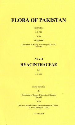 Flora of Pakistan, Volume 214: Hyacinthaceae