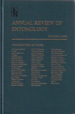 Annual Review of Entomology, Volume 51