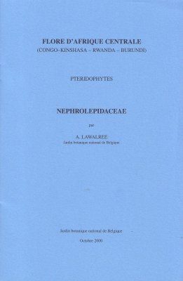 Flore d'Afrique Centrale: Ptéridophytes, Nephrolepidaceae