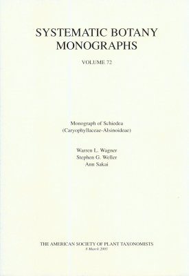 Monograph of Schiedea (Caryophyllaceae-Alsinoideae)