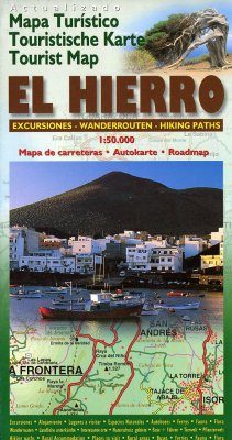 El Hierro: Tourist Map / Touristische Karte / Mapa Turistico
