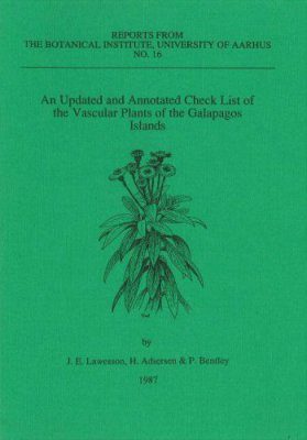 An Updated & Annotated Checklist of Vascular Plants on Galapagos Islands