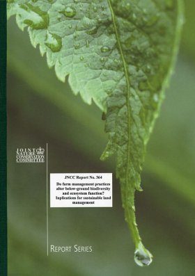 Do Farm Management Practices Alter Below-Ground Biodiversity and Ecosystem Function?