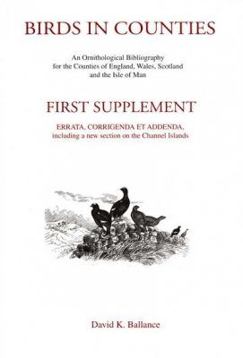 Birds in Counties: First Supplement