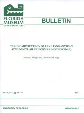 Taxonomic Revision of Lake Tanganyikan Synodontis (Siluriformes: Mochokidae)