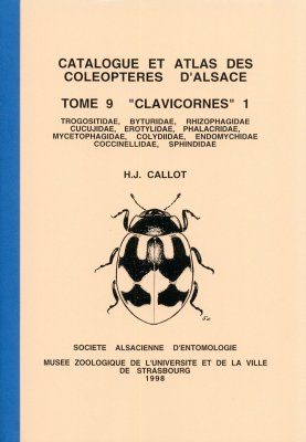 Catalogue et Atlas des Coleopteres d'Alsace, Tome 9
