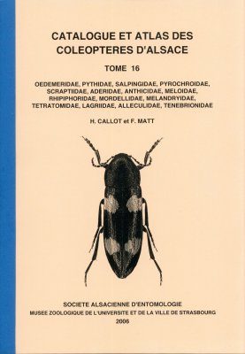 Catalogue et Atlas des Coleopteres d'Alsace, Tome 16