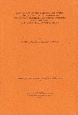 Morphology of the Lateral Line System and of the Skin of Diplomystid and Certain Primitive Loricarioid Catfishes and Systematic and Ecological Considerations