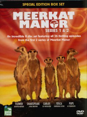 Meerkat Manor - DVD: Series 1 & 2 Boxset (Region 2)