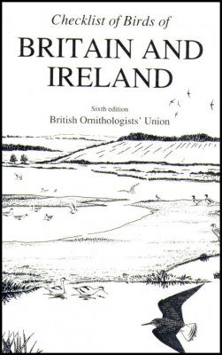 A Checklist of Birds of Britain and Ireland