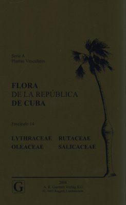 Flora de la República de Cuba, Series A: Plantas Vasculares, Fascículo 14