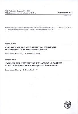 Report of the Workshop on the Age Estimation of Sardine and Sardinella in Northwest Africa
