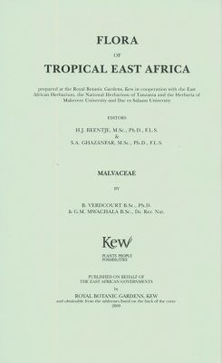 Flora of Tropical East Africa: Malvaceae