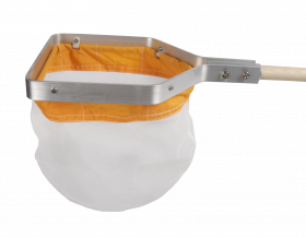 Student Hand Net with Wooden Handle (200mm Wide)