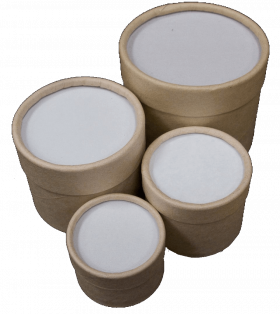 Plain Round Card Insect Boxes with Card Bases