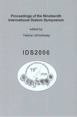 Proceedings of the Nineteenth International Diatom Symposium