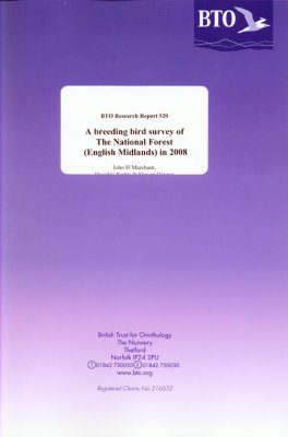 A Breeding Bird Survey of the National Forest (English Midlands) in 2008