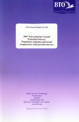 2007 Non-estuarine Coastal Waterbird Survey