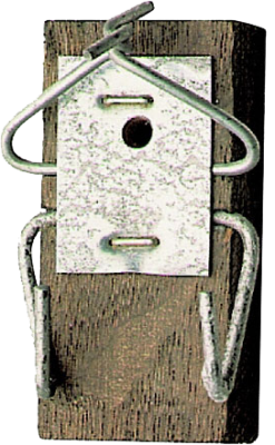 Bird Nest Box Hanging Block