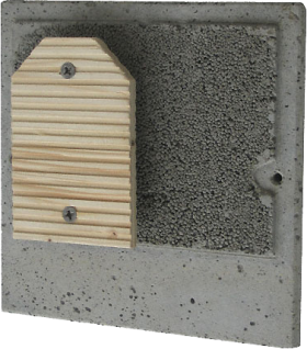 Optional Back Plate for the 1FE Schwegler Bat Access Panel