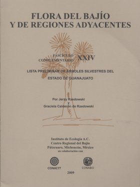 Flora del Bajío y de Regiones Adyacentes Fasciculos Complementarios, Volume 24