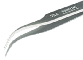 Super Fine Pointed Forceps With Curved Head
