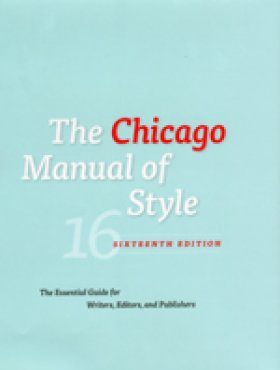 The Chicago Manual of Style