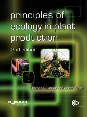 Principles of Ecology in Plant Production