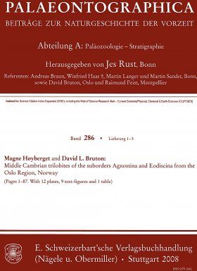 Palaeontographica Abteilung A, Band 286 Lieferung 1-3