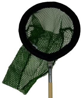Primate Net With Wooden Handle
