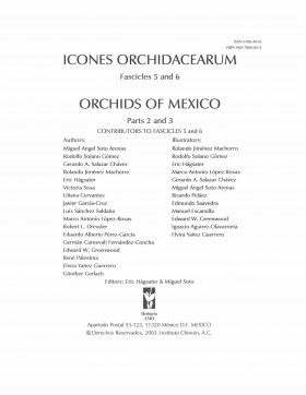 Icones Orchidacearum, Fascicles 5 and 6