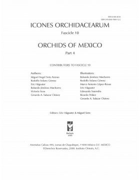 Icones Orchidacearum, Fascicle 10