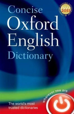 Concise Oxford English Dictionary